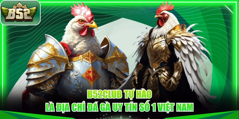 B52CLUB tự hào là địa chỉ đá gà uy tín số 1 Việt Nam