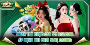 hoàn trả cược cao 3%